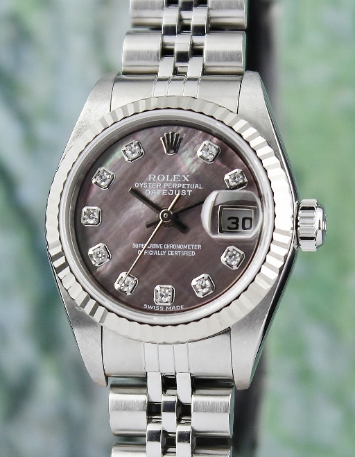 (image for) A ROLEX LADY SIZE OYSTER PERPETUAL DATEJUST / 79174